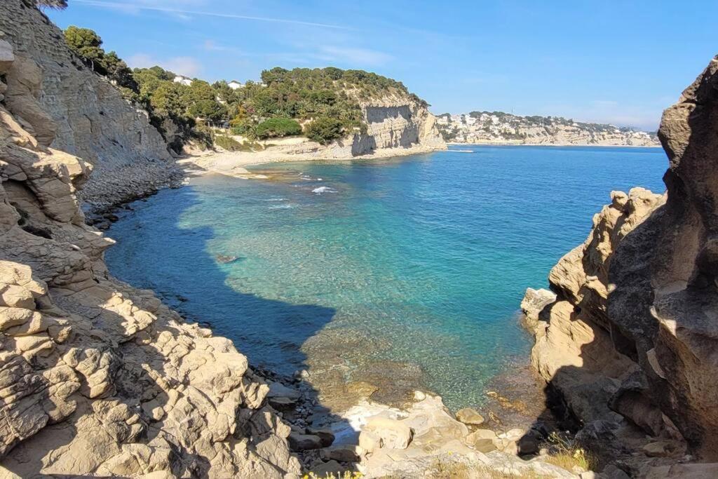 Casa Caledonia - Appartement Dans Villa Avec Jardin Arbore Et Piscine A 500 M De La Mer Benissa Exterior photo