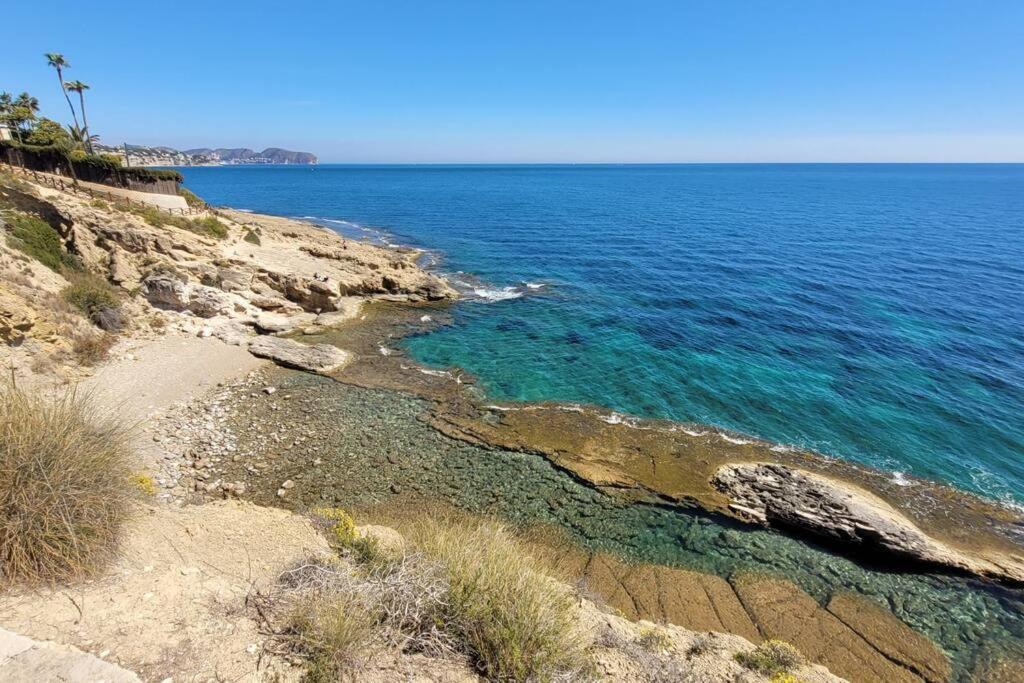 Casa Caledonia - Appartement Dans Villa Avec Jardin Arbore Et Piscine A 500 M De La Mer Benissa Exterior photo