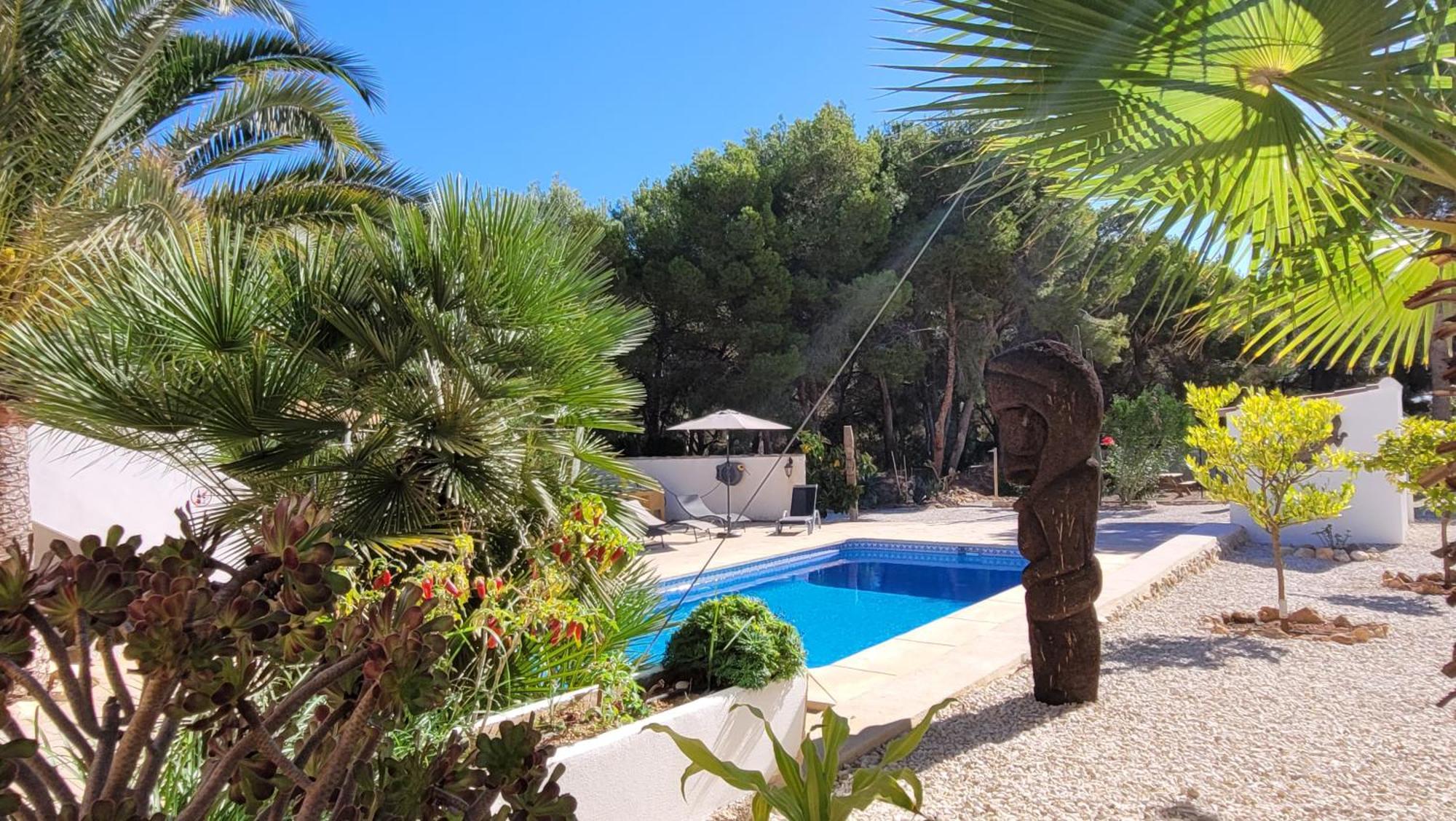 Casa Caledonia - Appartement Dans Villa Avec Jardin Arbore Et Piscine A 500 M De La Mer Benissa Exterior photo